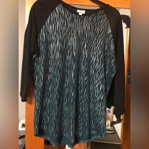 Authentic LuLaRoe Randy shirt, size large, like new condition